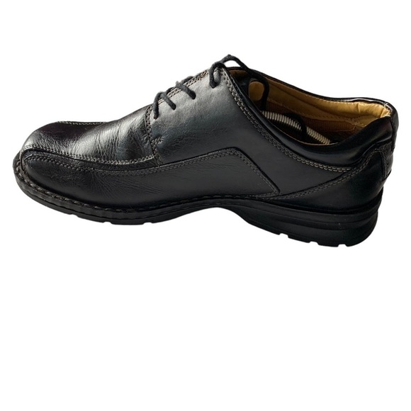 Dockers Men’s Black Lace Up Pro-Style Oxford Shoes with Top Stitch Size 12 - Picture 4 of 6